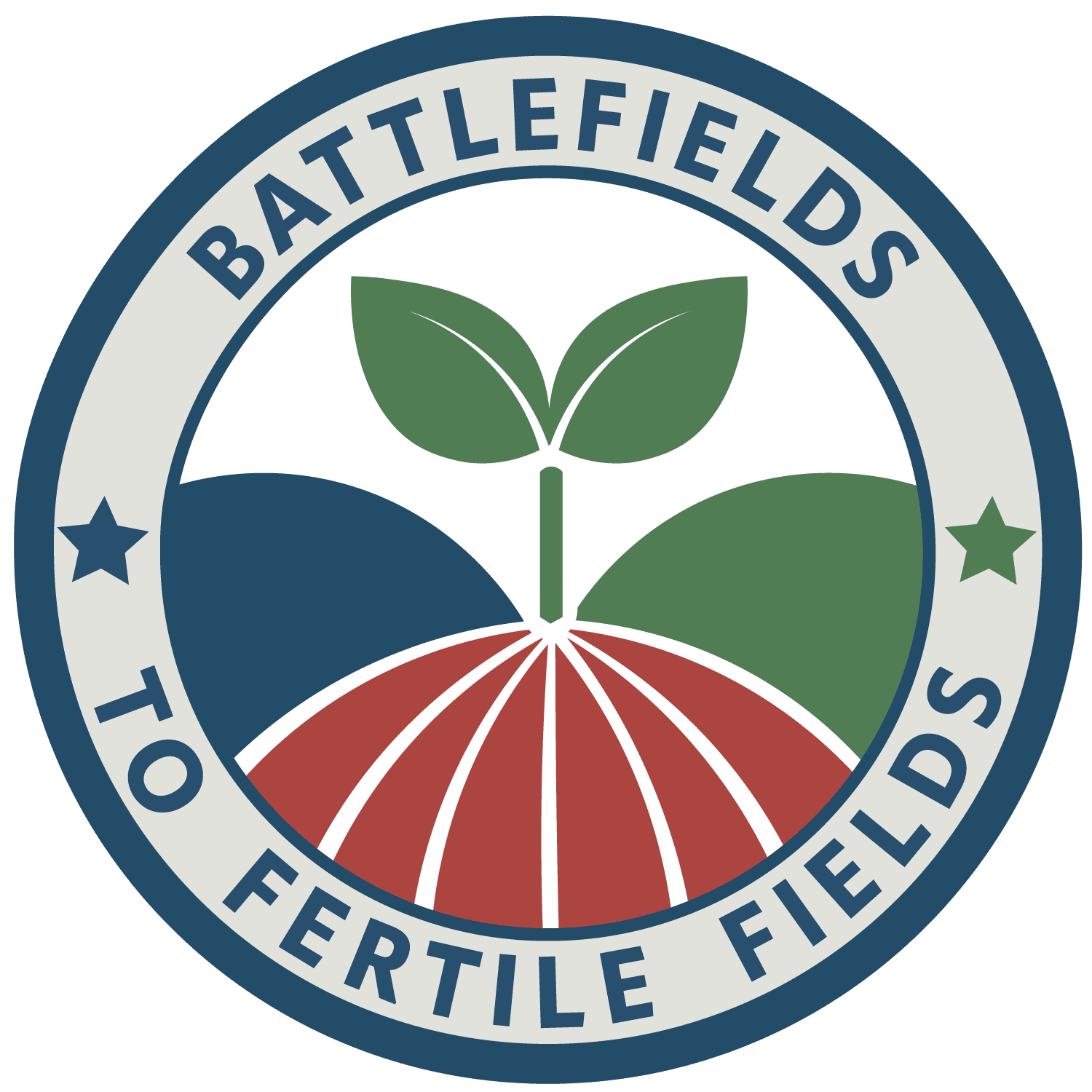 Battlefields to Fertile Fields logo